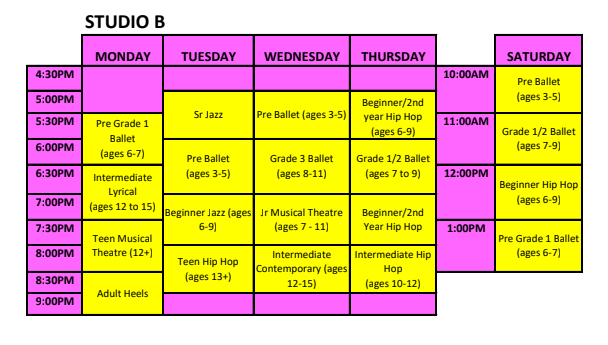 studio b